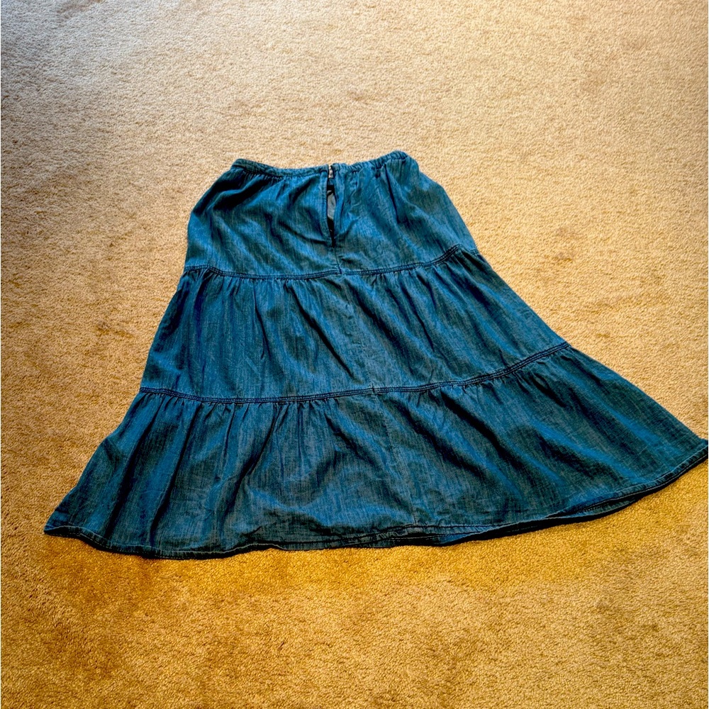 Ba&sh denim skirt